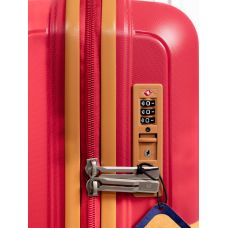 Чемодан средний M Snowball 49403 полипропилен Красный