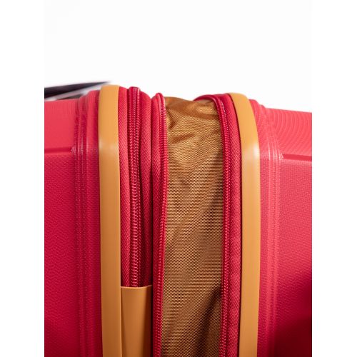Чемодан большой L Snowball 49403 полипропилен Красный