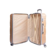 Чемодан Carbon 147A Большой L Шампань