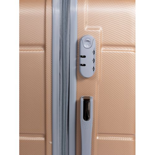 Чемодан Carbon 147A Большой L Шампань