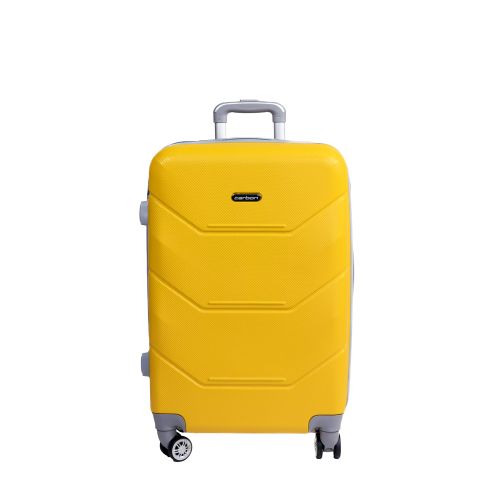 Чемодан Carbon 147A Средний M Желтый