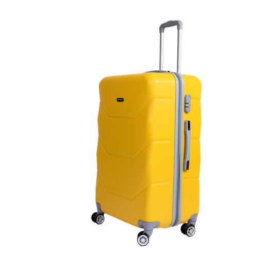 Чемодан Carbon 147A Средний M Желтый
