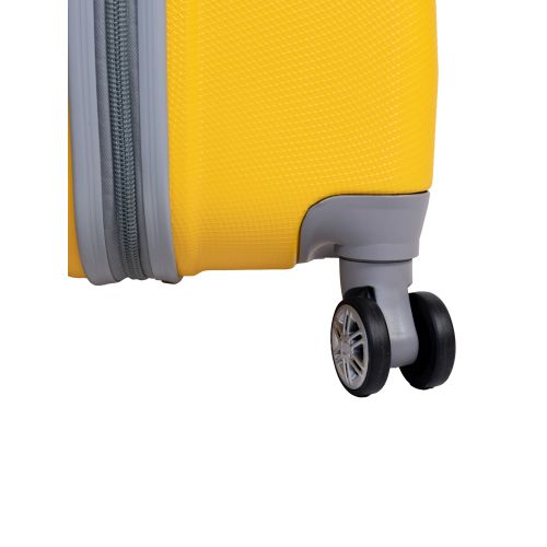 Чемодан Carbon 147A Средний M Желтый