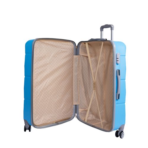 Чемодан Carbon 147A Средний M Голубой