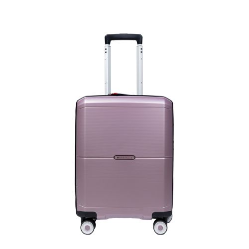 Чемодан маленький S под ручную кладь Snowball 49103 полипропилен Фиолетовый
