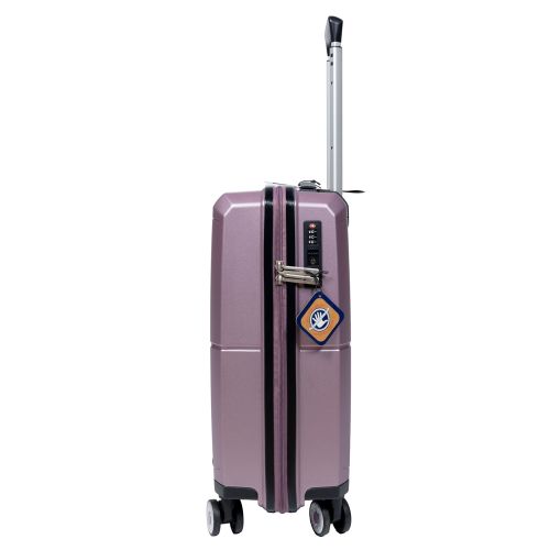 Чемодан маленький S под ручную кладь Snowball 49103 полипропилен Фиолетовый