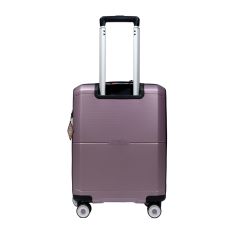 Чемодан маленький S под ручную кладь Snowball 49103 полипропилен Фиолетовый