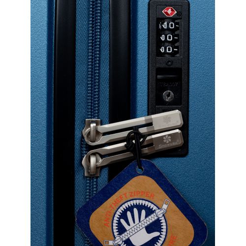 Чемодан средний M Snowball 49103 полипропилен Синий