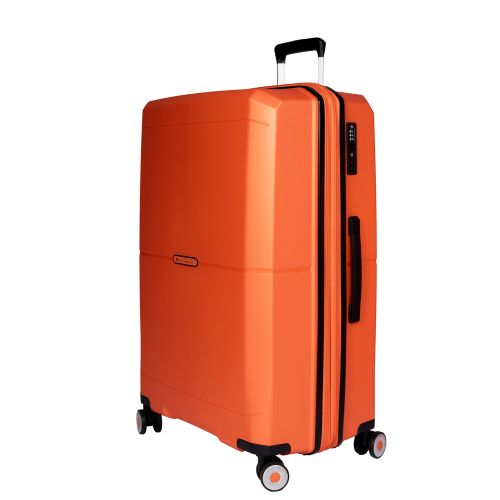 Чемодан большой L Snowball 49103 полипропилен Оранжевый