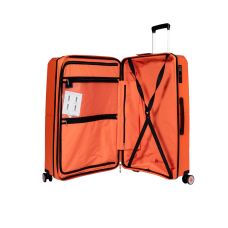 Чемодан большой L Snowball 49103 полипропилен Оранжевый