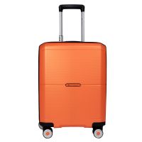 Чемодан маленький S под ручную кладь Snowball 49103 полипропилен Оранжевый