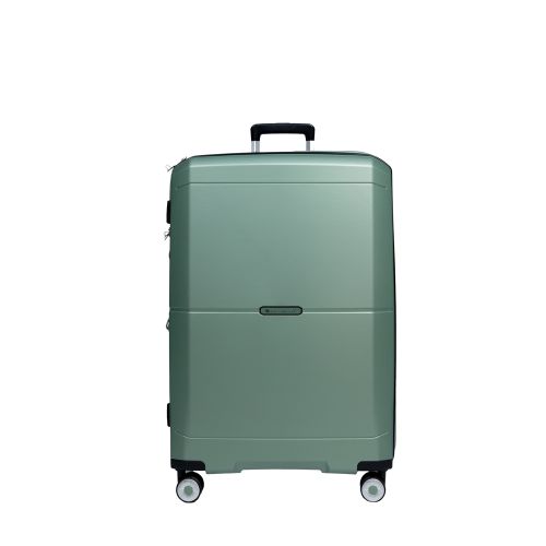 Чемодан большой L Snowball 49103 полипропилен Зелёный