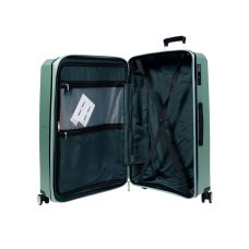 Чемодан большой L Snowball 49103 полипропилен Зелёный