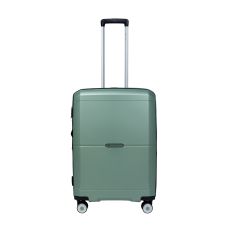 Чемодан средний M Snowball 49103 полипропилен Зелёный