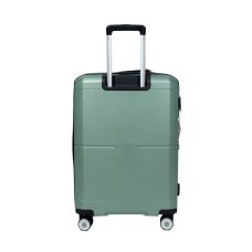 Чемодан средний M Snowball 49103 полипропилен Зелёный