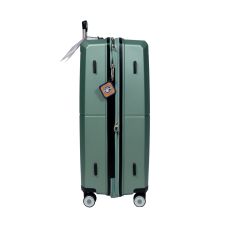 Чемодан средний M Snowball 49103 полипропилен Зелёный