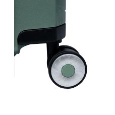 Чемодан средний M Snowball 49103 полипропилен Зелёный