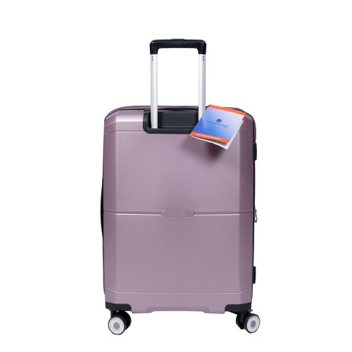 Чемодан средний M Snowball 49103 полипропилен Фиолетовый