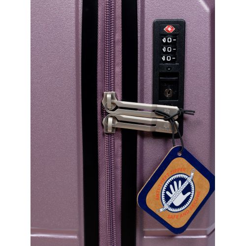 Чемодан средний M Snowball 49103 полипропилен Фиолетовый