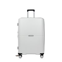 Чемодан большой L Snowball 49103 полипропилен Белый