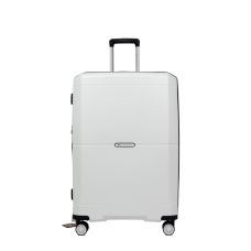 Чемодан большой L Snowball 49103 полипропилен Белый