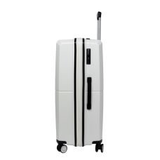 Чемодан большой L Snowball 49103 полипропилен Белый