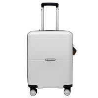 Чемодан маленький S под ручную кладь Snowball 49103 полипропилен Белый
