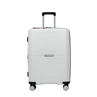 Чемодан средний M Snowball 49103 полипропилен Белый