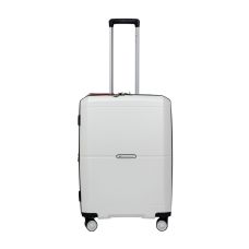Чемодан средний M Snowball 49103 полипропилен Белый