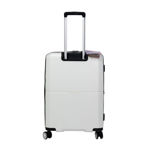 Чемодан средний M Snowball 49103 полипропилен Белый