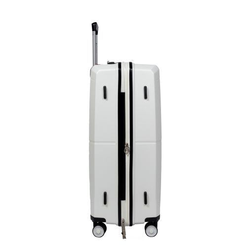 Чемодан средний M Snowball 49103 полипропилен Белый