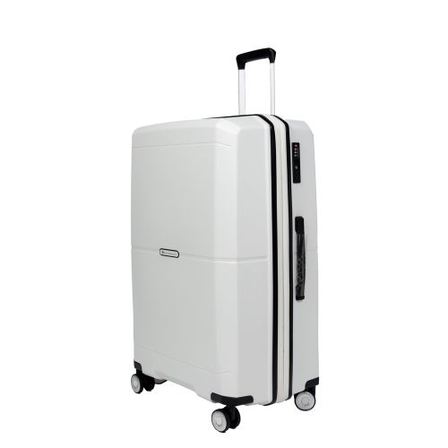 Чемодан средний M Snowball 49103 полипропилен Белый