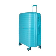 Чемодан большой L Snowball 49203 полипропилен Голубой