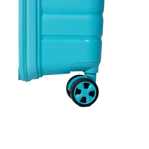 Чемодан большой L Snowball 49203 полипропилен Голубой