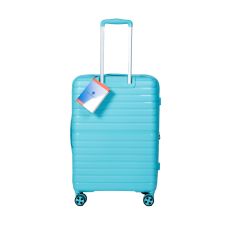 Чемодан средний M Snowball 49203 полипропилен Голубой
