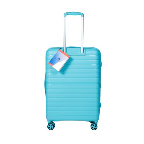 Чемодан средний M Snowball 49203 полипропилен Голубой