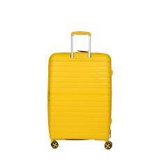 Чемодан большой L Snowball 49203 полипропилен Желтый