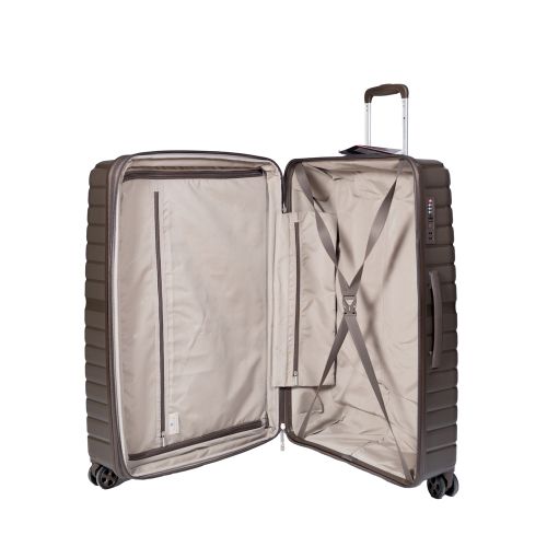 Чемодан маленький S под ручную кладь Snowball 49203 полипропилен Коричневый