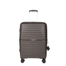 Чемодан средний M Snowball 49203 полипропилен Коричневый