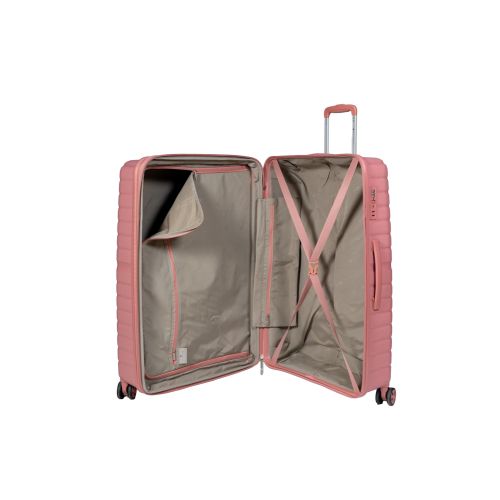 Чемодан маленький S под ручную кладь Snowball 49203 полипропилен Розовое золото