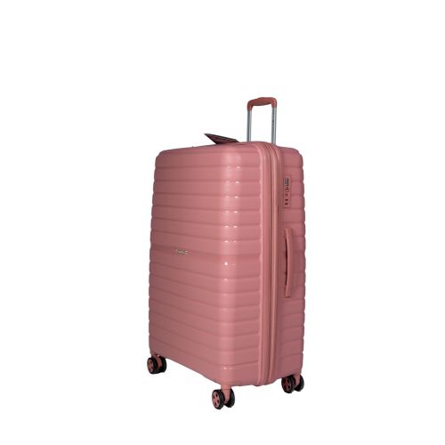 Чемодан большой L Snowball 49203 полипропилен Розовое золото