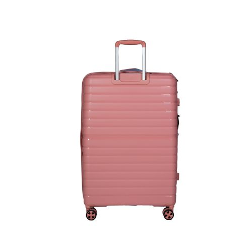 Чемодан большой L Snowball 49203 полипропилен Розовое золото