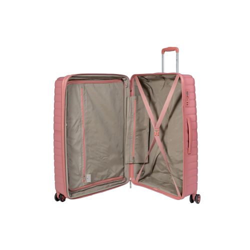 Чемодан большой L Snowball 49203 полипропилен Розовое золото