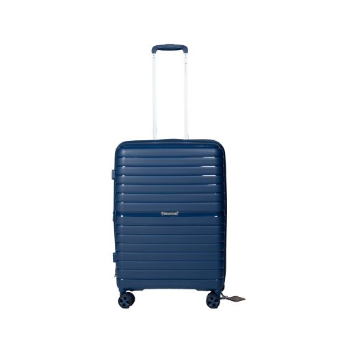 Чемодан средний M Snowball 49203 полипропилен Тёмно-синий