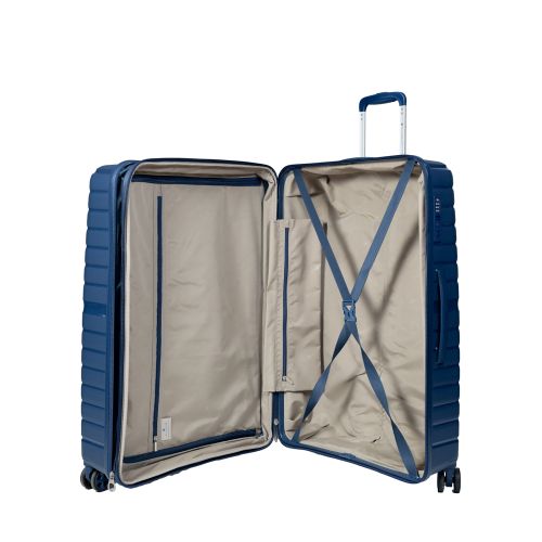 Чемодан большой L Snowball 49203 полипропилен Тёмно-синий