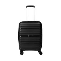 Чемодан маленький S под ручную кладь Snowball 49203 полипропилен Чёрный