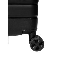 Чемодан средний M Snowball 49203 полипропилен Чёрный