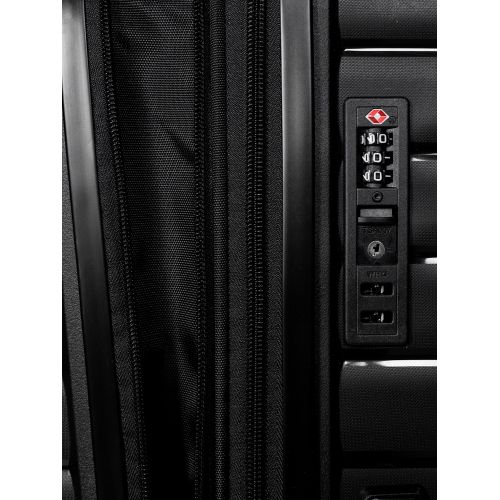 Чемодан средний M Snowball 49203 полипропилен Чёрный