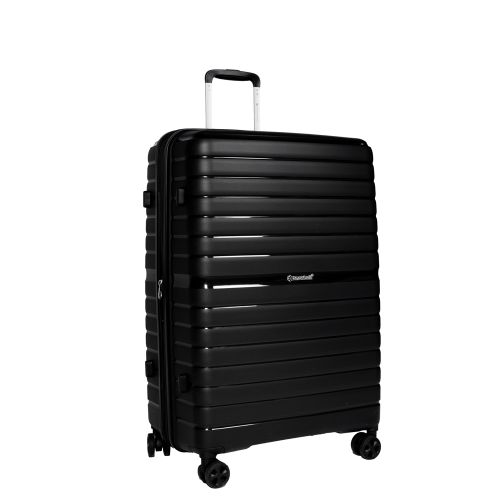 Чемодан большой L Snowball 49203 полипропилен Чёрный