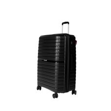 Чемодан большой L Snowball 49203 полипропилен Чёрный